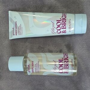 PINK Victoria's Secret Glazed Cool & Bright Body Mist and Lotion